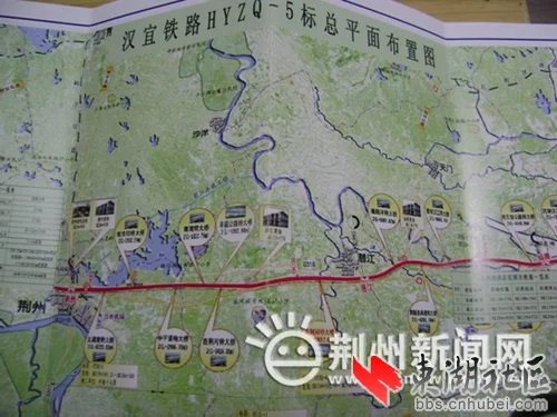 中国在建高铁有哪些（宜张铁路图）2