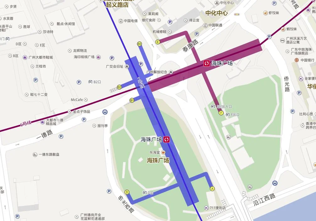 广州地铁六号线如意坊站以后为换乘站(广州地铁六号线怎样换乘二号线)