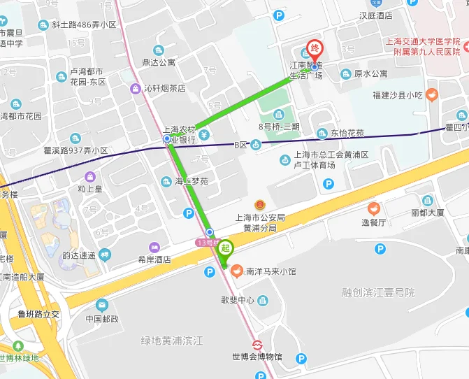 上海有哪几条地铁线可以到达世博园(上海世博园博物馆地铁站)2