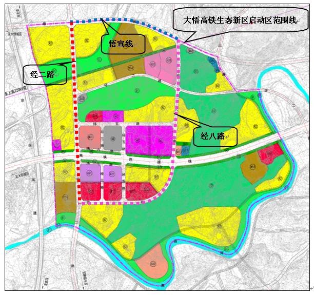 大悟县高铁新区的规划（巴东平阳坝高铁新区规划方案）