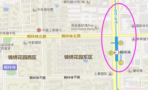 成都东站地铁到桐梓林（地铁站）怎么走（成都地铁桐梓林站到）