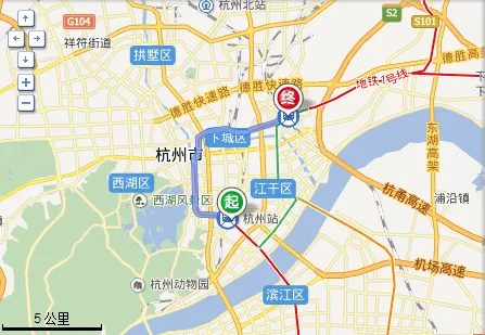 杭州站到杭州东站有地铁吗（杭州城站火车站到东站地铁）