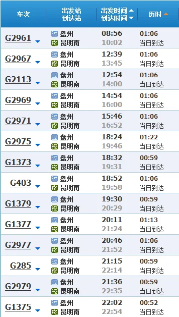 深圳到盘州的高铁时刻表（无锡到盘州高铁）2
