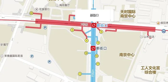 南京地铁运营时间及路线（南京地铁站到印象）4