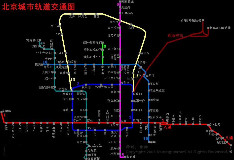 北京地铁怎么换乘（北京地铁换乘站数量）