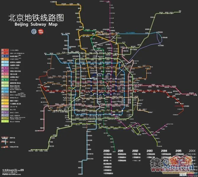 上海地铁和北京地铁发展历史(北京地铁r2)2