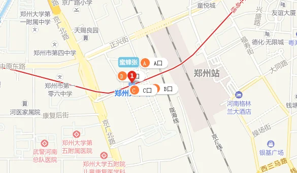 郑州火车站地铁口在哪（郑州火车站离地铁最近的一站是哪个）2