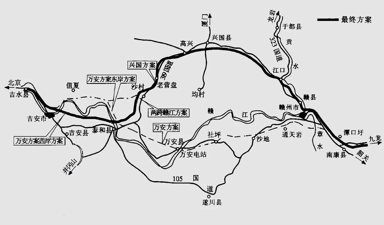 京九高铁走向确定 看看都经过哪些城市（高铁李营）4