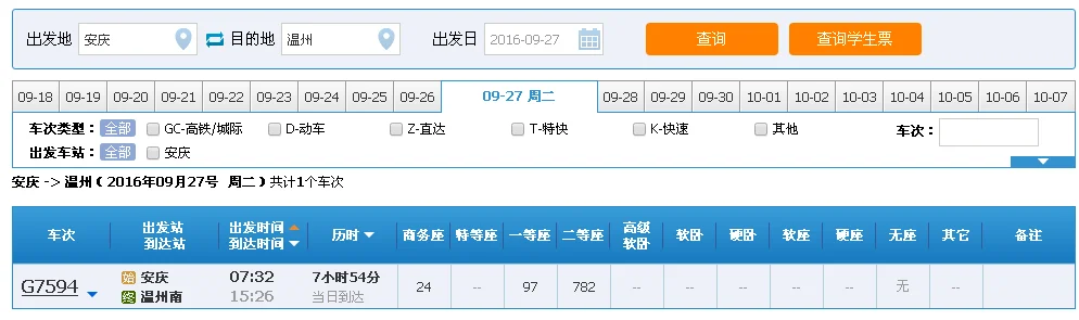 温州南到安庆的高铁都经过那些站（安庆到温州高铁路线）