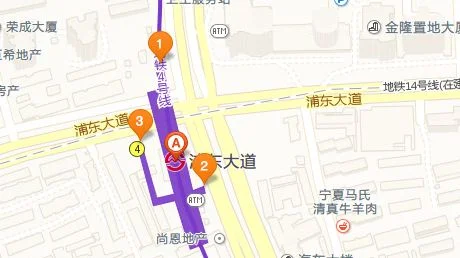 地铁4号线浦东大道站靠近摆渡口是几号出口(浦东大道地铁站出口)1