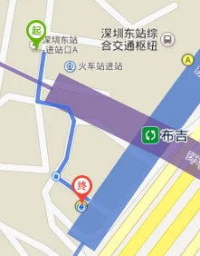 深圳布吉地铁出口到深圳东火车站远吗怎么走急！！！（布吉地铁深圳东站走多远）