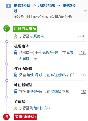 广州到猎德乘地铁机场和高铁哪个方使（猎德站去机场地铁）