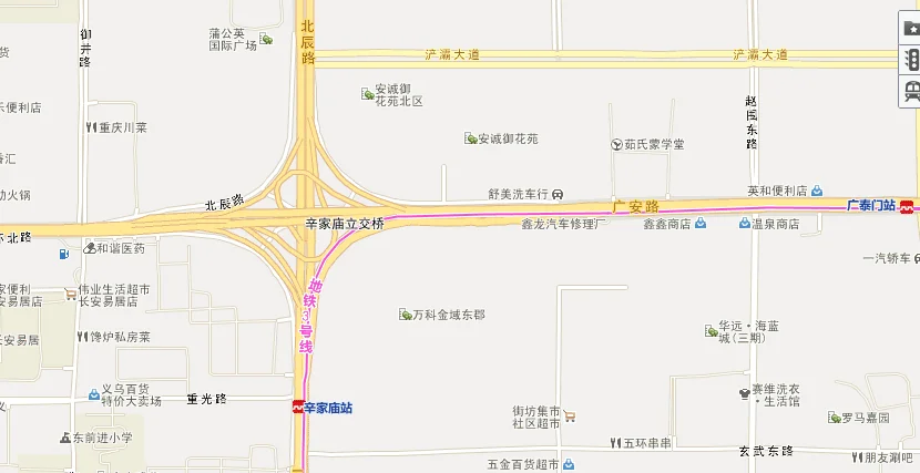 西安地铁二号线哪站离北辰村最近（西安北辰地铁站）