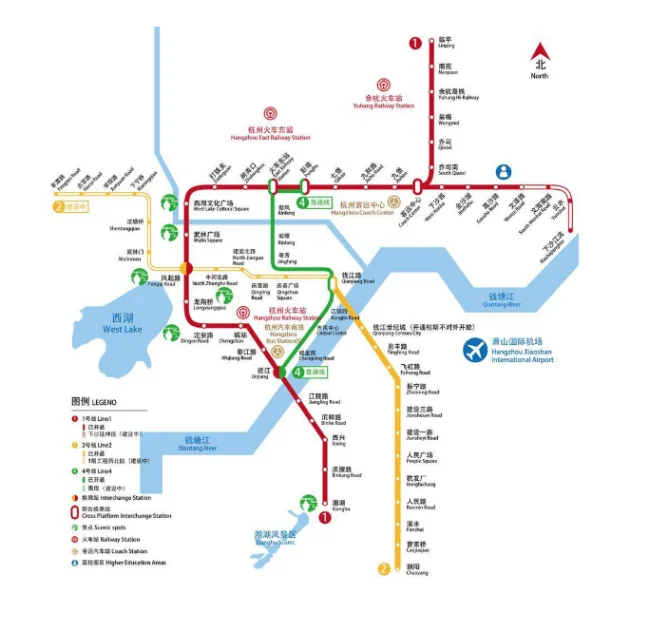 杭州地铁5号从建国北路至杭州南站需多少时间及多少价格(杭州建国北路地铁)2