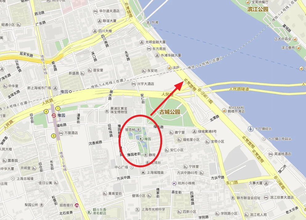 上海火车站到城隍庙怎么走(从上海火车站到城隍庙地铁怎么走)2