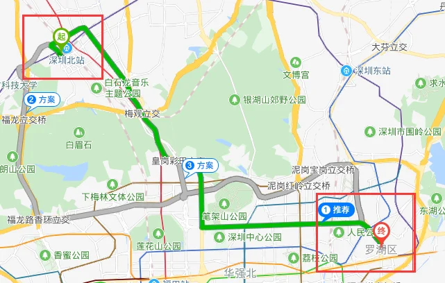 深圳北站有地铁到罗湖口岸吗（罗湖至深圳北地铁）