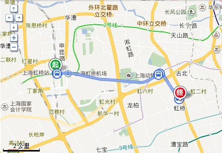 上海虹桥火车站怎么坐地铁到虹梅路和虹中路那（上海虹梅路地铁站）