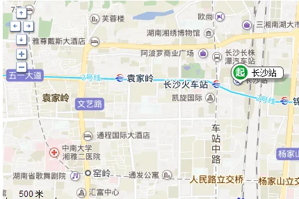 请问长沙火车站南站去湘雅医院坐地铁走什么路线谢谢！（长沙医院有没有地铁到火车站）2