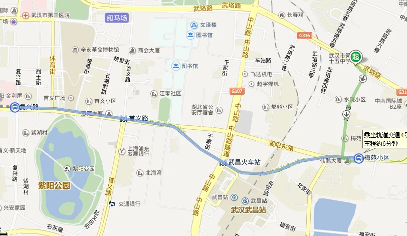 从汉口火车站到武汉大学人民医院地铁路线怎么走谢谢（武汉大学人民医院几号地铁）