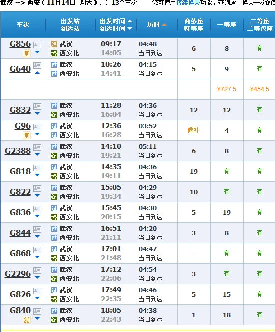 武汉火车站时刻表(武汉高铁时刻表)3