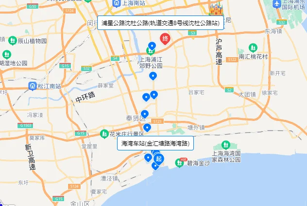上海11号地铁到奉贤碧海金沙能到吗（上海地铁海沈线）