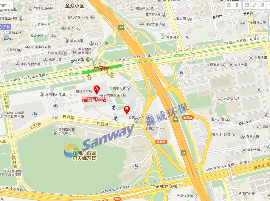 深圳福田车站有地铁站吗是直达福田口岸的吗（福田车站的地铁站）5