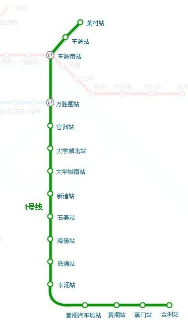 广州地铁四号线全程多长时间（广州地铁四号线半天游）1