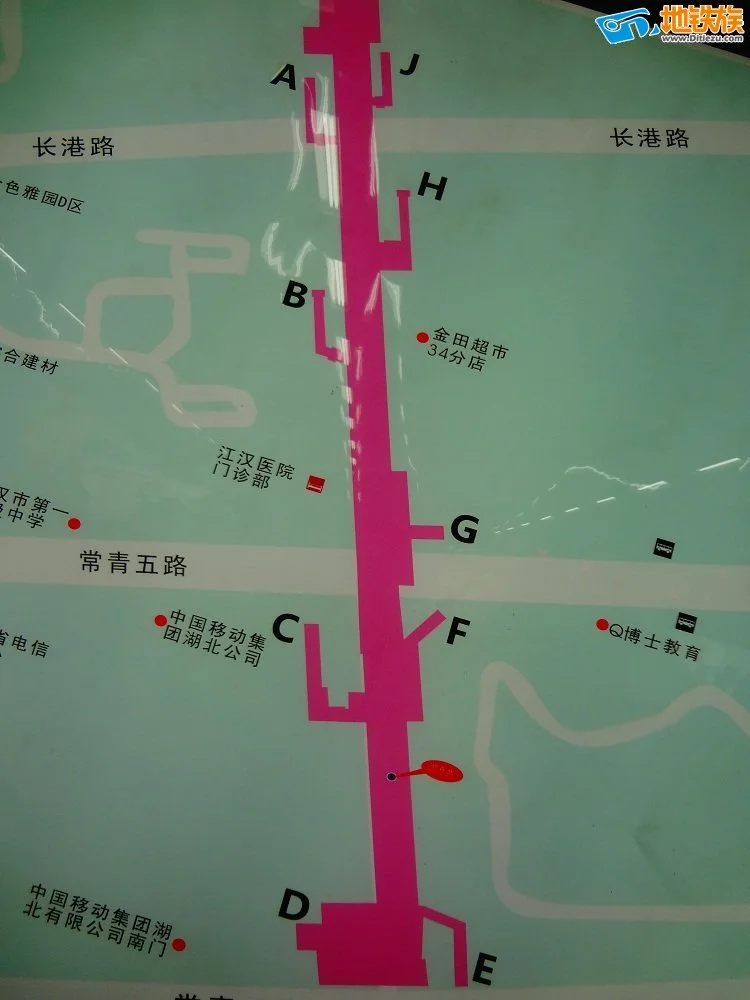 武昌积玉桥地铁A出口的公交站叫什么(长港路地铁站A出口的公交)1