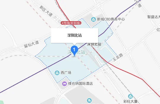 深圳有几个高铁站（光明城到福田高铁站）1