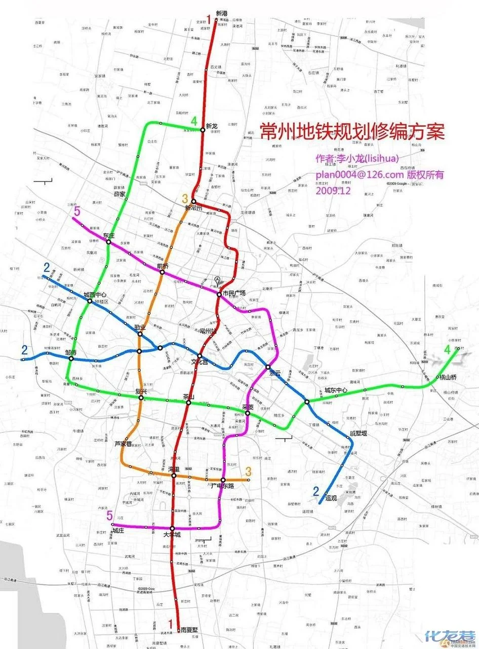 常州地铁三号线和四号线在哪（常州3地铁线规划）