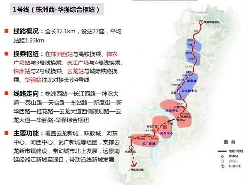 湖南省株洲市什么时候会开建地铁地铁会通哪几个地方(株洲修地铁线路图)2