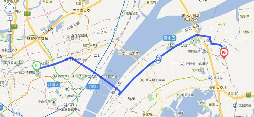 武汉的地铁可以到什么游玩景点到哪一站下（武汉站到海风情假日酒店地铁）1