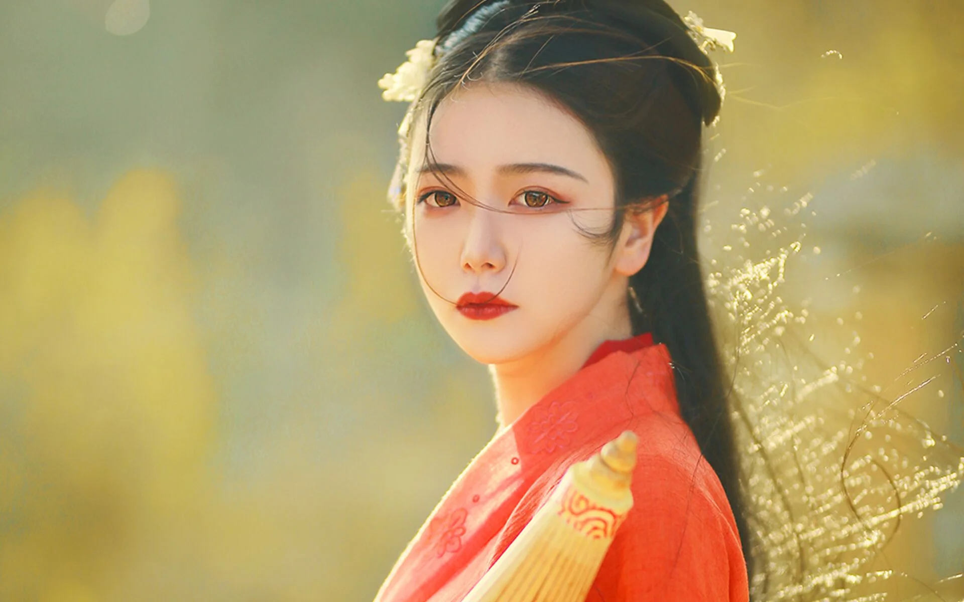 “地铁”偶遇汉服小姐姐微微一笑走红你怎么看(西安地铁上遇到的汉服)5