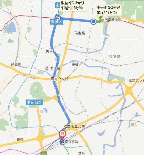 从南京新街口乘地铁到南京博物院（南京博物院附近地铁）