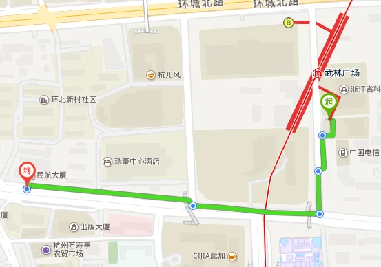 杭州地铁一号线与二号线哪里换乘（武林门地铁站1号线）4