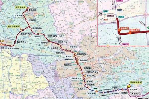 上海外滩坐地铁几号线去我在普陀知道的麻烦说下（江苏路地铁站到外滩地铁站）1