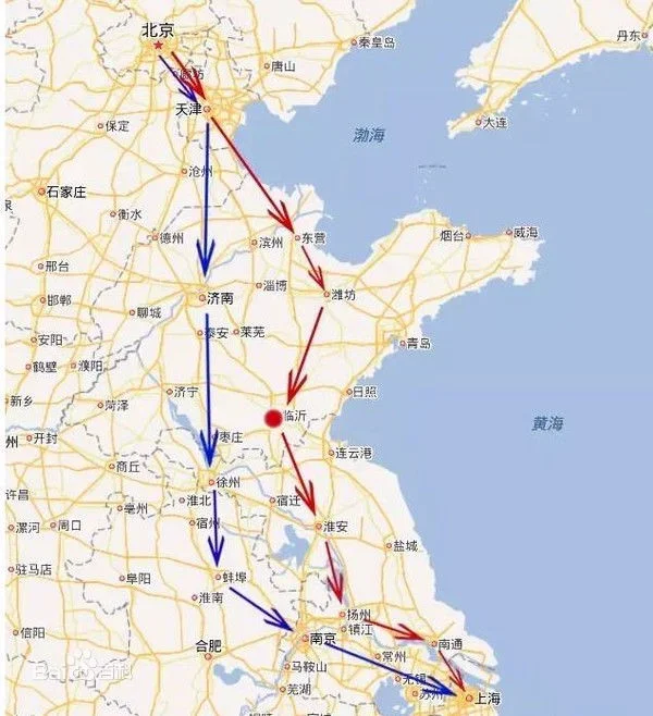 杭广高速铁路的线路走向（防东铁路走向最新选址）2