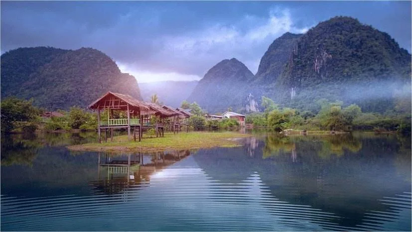 中国老挝到泰国高速铁路的沿线地形特征(老挝铁路)2