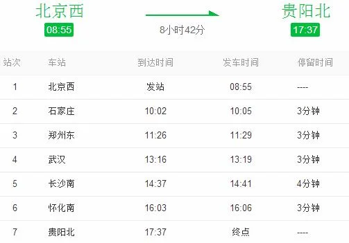 g81在石家庄哪个高铁站（g81高铁时刻表）