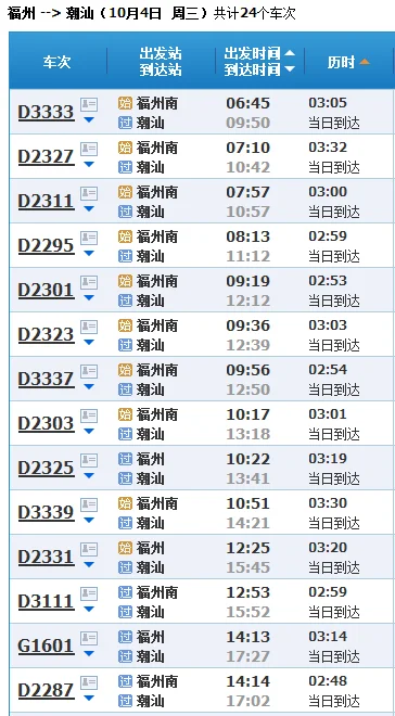 福州到广州的高铁（福州到广州高铁）