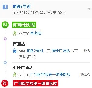 广州地铁南洲站哪个出口离海珠客运站最近(南洲地铁站哪个出口去广州二院)4