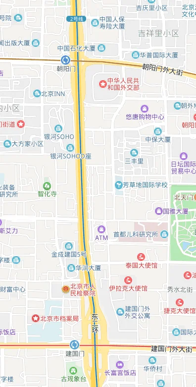 北京地铁2号线建国门站到西直门站有几站地(建国门几号线地铁站)