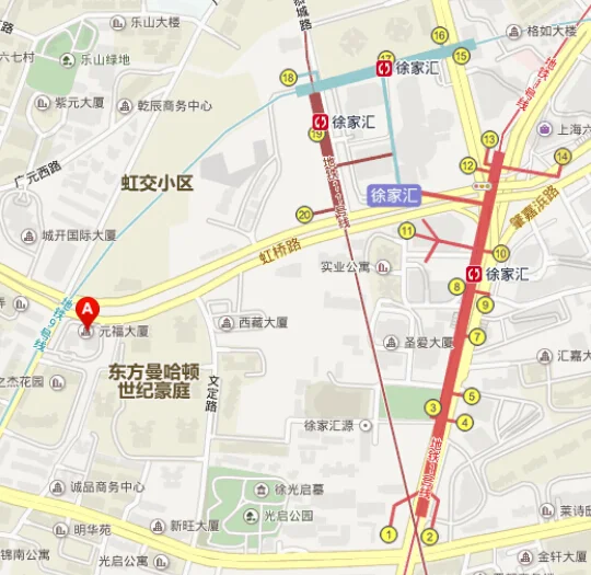 上海徐汇区有哪些地铁站（徐汇区人民法院地铁站）