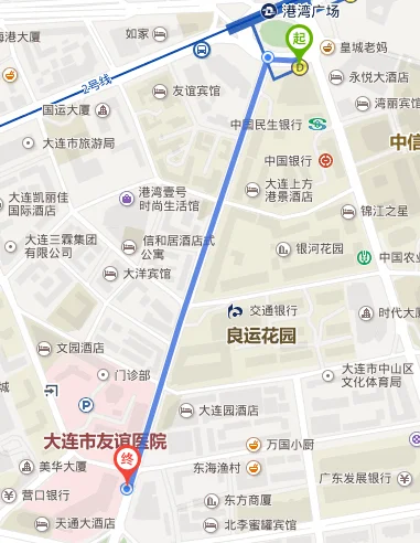 大连地铁二号线都有哪些站名(大连地铁三八广场站)3