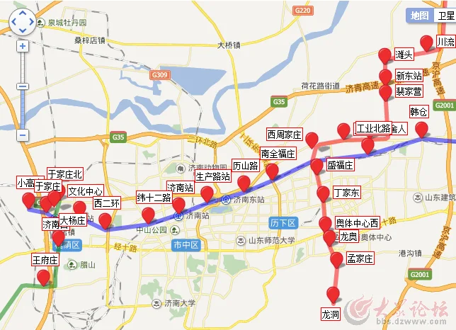 济南地铁r3号线二期什么时候开工（济南轨道交通前大彦站）5