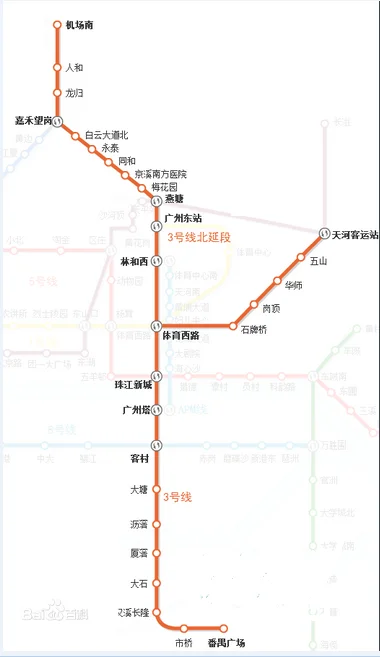 从广州南站座地铁转3号线怎样转（广州地铁一号线怎么转三号线）2