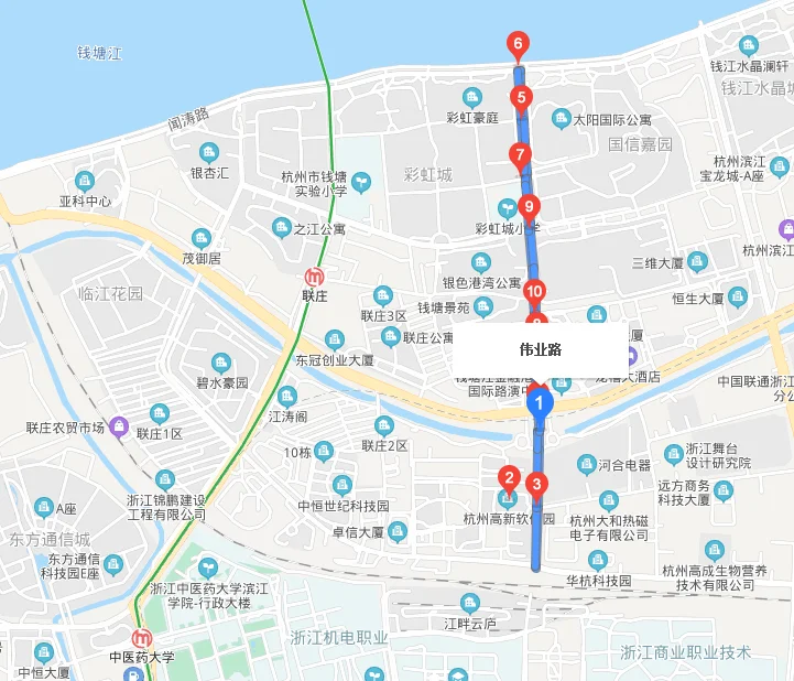杭州地铁一号线各个站点(杭州1号地铁楼盘)1