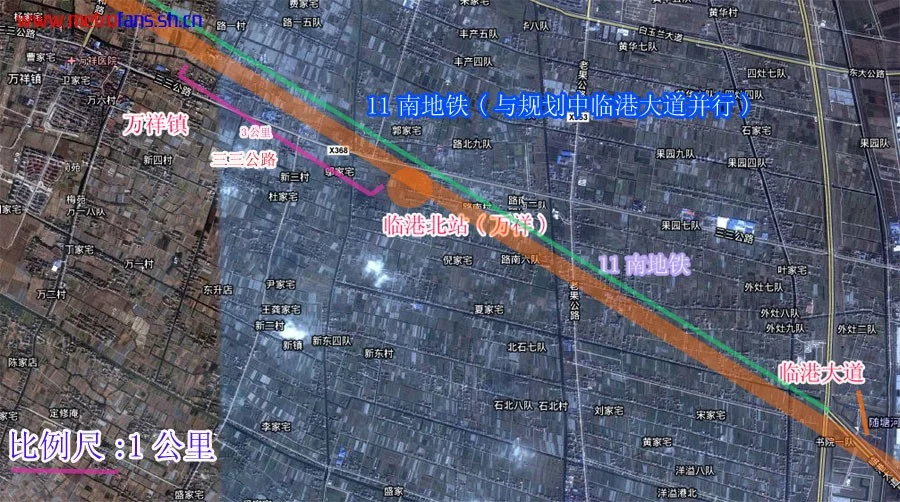 求上海地铁远期规划图越远越好(临港地铁口规划图)3