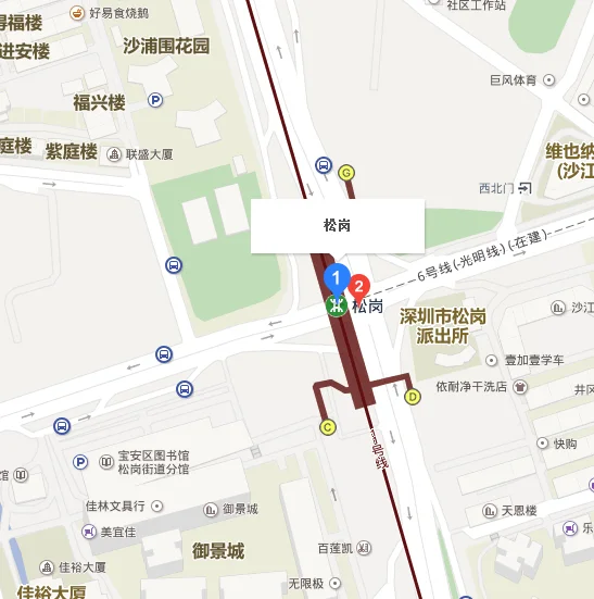 深圳地铁11号线松岗地铁站在什么位置(松岗有地铁站吗)