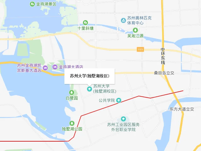 苏大独墅湖校区大吗附近有地铁站吗(苏州大学地铁几号出口)1